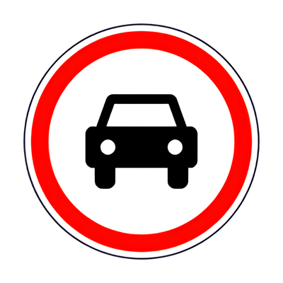 «Знак 3.2 «Рух механічних транспортних засобів заборонено» забороняє рух усіх механічних засобів. - Дія знака поширюється на трактори, самохідні машини і механізми, а також тролейбуси та транспортні засоби з електродвигуном потужністю понад 3 кВт.
Дія знака не поширюється:
• на транспортні засоби, що рухаються за встановленими маршрутами;
• на водіїв з інвалідністю, які керують мотоколяскою або автомобілем з встановленим розпізнавальним знаком «Водій з інвалідністю», на водіїв, які перевозять пасажирів з інвалідністю, за умови наявності документів, що підтверджують інвалідність пасажира (крім пасажирів з явними ознаками інвалідності);
• на транспортні засоби, що обслуговують громадян чи належать громадянам, які проживають або працюють у цій зоні, а також на транспортні засоби, що обслуговують підприємства, які розташовані у позначеній зоні. У таких випадках транспортні засоби повинні в’їжджати до позначеної зони і виїжджати з неї на найближчому до місця призначення перехресті.
Зона дії знака — від місця встановлення до найближчого перехрестя за ним, а в населених пунктах, де немає перехресть, — до кінця населеного пункту. Дія знака не переривається в місцях виїзду з прилеглих до дороги територій і в місцях перетину (примикання) з польовими, лісовими та іншими дорогами без покриття, перед якими не встановлено знаки пріоритету».
Розберемо докладніше термін «механічні транспортні засоби», з пункту 1.10 ПДР:
«Механічний транспортний засіб — транспортний засіб, що приводиться в рух за допомогою двигуна. Цей термін поширюється на трактори, самохідні машини і механізми, а також тролейбуси та транспортні засоби з електродвигуном потужністю понад 3 кВт».